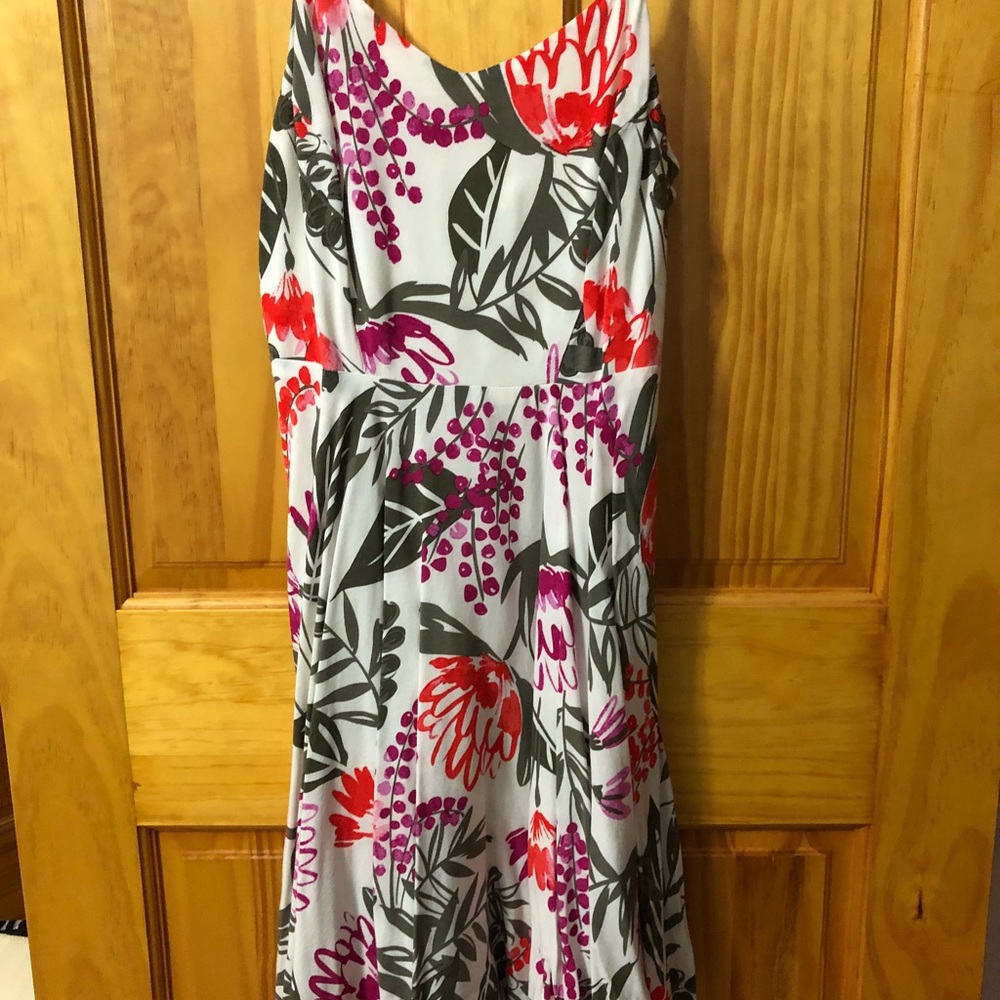 Old Navy white/gray/orange/purple Sundress